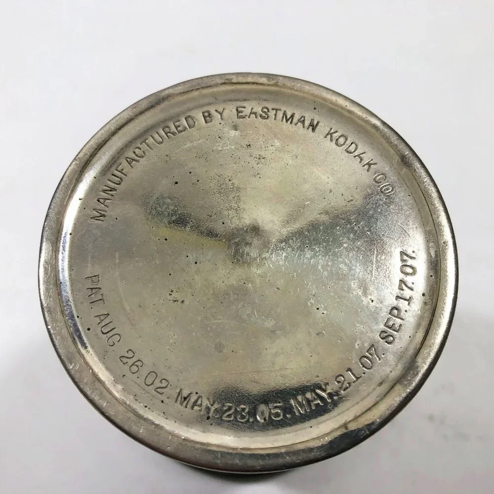 Vintage Eastman Kodak Film Developing Tank Metal 4x3 inches